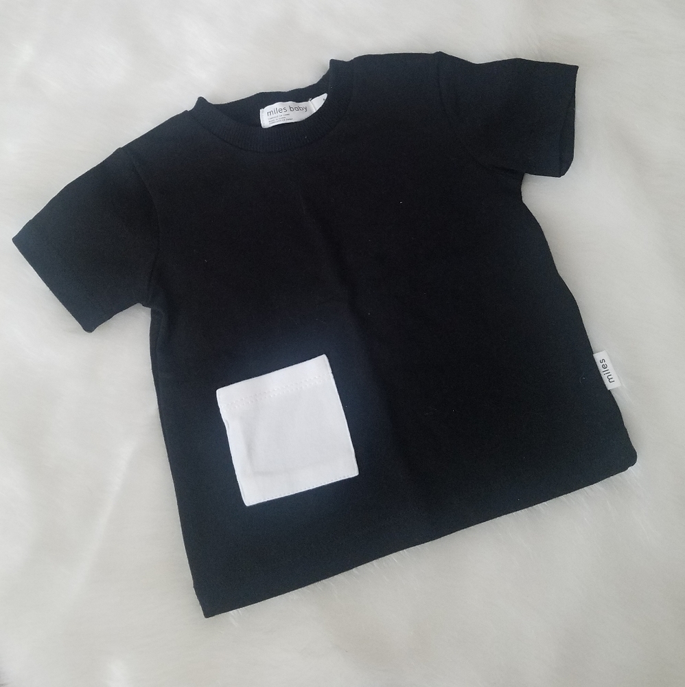 Miles Baby Pocket Tee Size 3 months